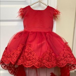 Girls dress with a free pair of shoes & head band